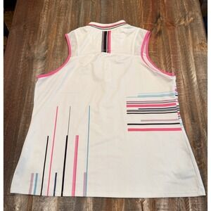 Lucky In Love Sleeveless Athletic Tennis Tank Top Women's Size XL